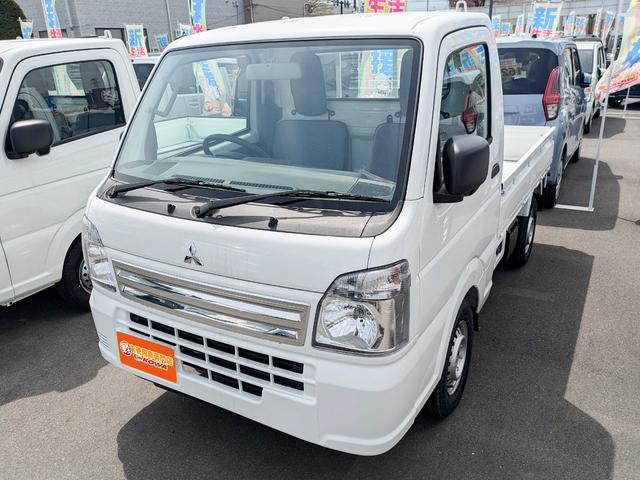 Ｍ　４ＷＤ　届出済未使用車　軽トラック　ＡＴ　クリアランスソナー　アイドリングストップ　横滑り防止　エアコン　運転席エアバッグ　助手席エアバッグ