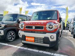 ハスラー ハイブリッドX 4WD 届出済未使用車 ナビ クリアランスソナー オートクルーズ レーンアシスト 衝突被害軽減システム オートライト LEDヘッドランプ スマートキー アイドリングストップ 電格ミラー シートヒーター 中古車画像