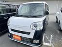 ムーヴキャンバス ストライプスＧ　４ＷＤ　届出済未使用車　両側電動スライド　クリアランスソナー　レーンアシスト　衝突被害軽減システム　ＬＥＤヘッドランプ　スマートキー　アイドリングストップ　電動格納ミラー　シートヒーター　ベンチシート（1枚目）
