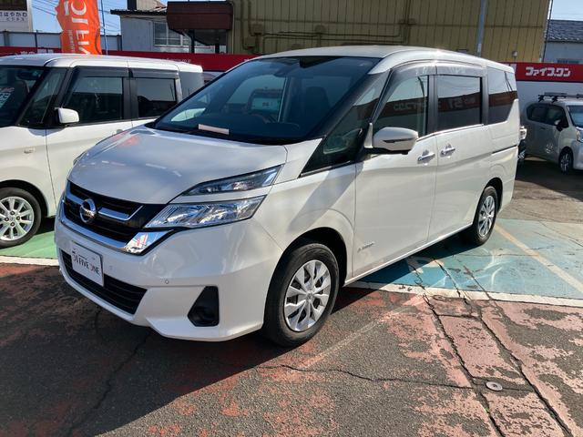 セレナ(日産) Ｘ　ＶセレクションＩＩ　４ＷＤ　純正９インチフルセグナビＴＶ　アラウンドビューモニター　両側パワースライドドア　エマージェンシーブレーキ　パーキングアシスト　ＥＴＣ 中古車画像