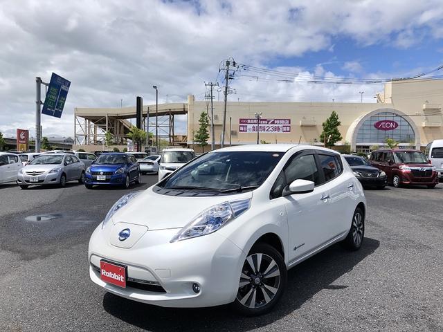 G(30kwh) オプションレザーシート フルセグナビ バックカメラ LEDヘッドランプ 純正17インチAW(1枚目)