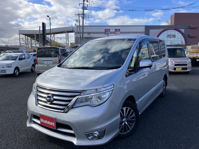 セレナ(日産) ハイウェイスター　Ｖセレ＋セーフティＩＩ　ＳＨＶ　フルセグナビ　ＥＴＣ　アルパイン後席フリップダウンモニター　両側パワースライドドア　アラウンドビューモニター　エマージェンシーブレーキ　車線逸脱警報　踏み間違い衝突防止アシスト 中古車画像