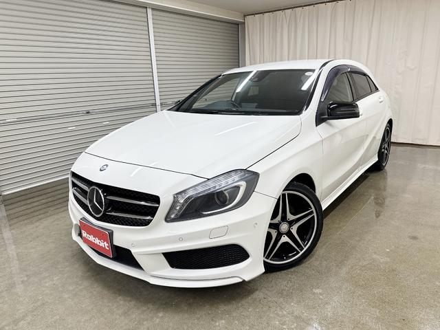 Aクラス A180 スポーツ AMGエクスクルーシブパッケージ AMG製純正エアロ AMG製純18インチアルミ AMG製革巻きスポーツステアリング フルセグナビ バックカメラ クルーズコントロール(1枚目)