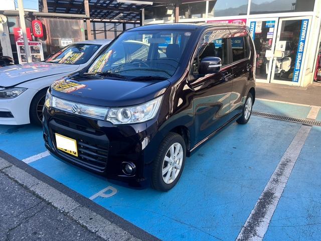 ワゴンＲスティングレー(スズキ) Ｘ　４ＷＤ　アイドリングストップ　Aftermarketナビフルセグテレビ　プッシュスタート 中古車画像