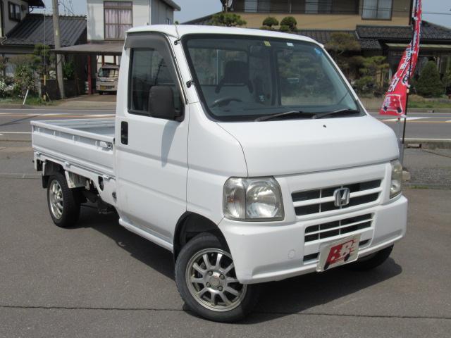 アクティトラック(ホンダ) ＳＤＸ　４ＷＤ　５ＭＴ　パワステ　荷台マット　アオリチェーン　走行４５０００キロ 中古車画像