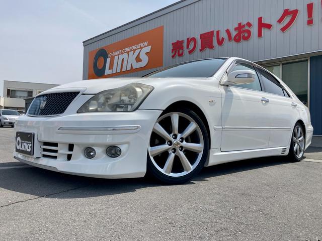 トヨタ クラウン アスリート 黒革シート シートヒーター パワーシート