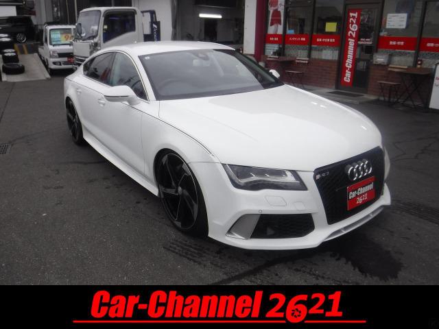 Ａｕｄｉ　Ａ７　ＲＳ７仕様　入庫いたしました！ 車検Ｒ８年４月　４ＷＤ　スーパーチャージャー　ブラウン革パワーシート