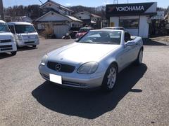 メルセデス・ベンツ　ＳＬＫ　ＳＬＫ２３０コンプレッサー　右ハンドル　オープンカー　カセットデッキ