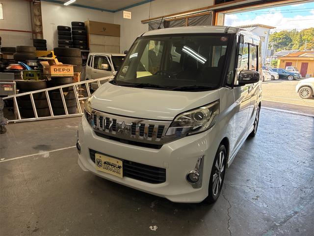 ｅＫスペースカスタム(三菱) カスタムＴ　ＥＴＣ・ドライブレコーダー・Aftermarketナビ・両側電動スライドドア 中古車画像