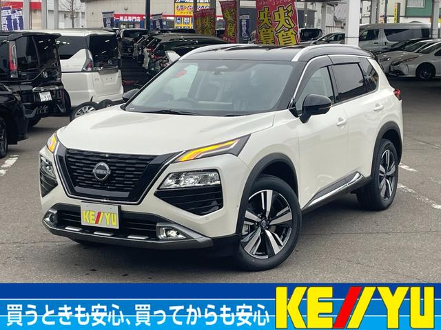 エクストレイル(日産) Ｇ　ｅ−４ＯＲＣＥ　４ＷＤ　登録済未使用車【メーカーオプション１２．３インチナビ＆ＢＯＳＥスピーカー 中古車画像