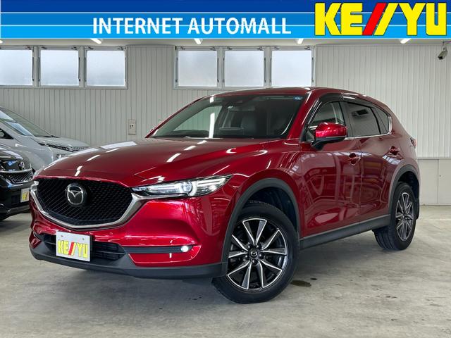 ＣＸ－５ ＸＤ　プロアクティブ　禁煙車　ディーゼルターボ　アルパイン１１インチナビ　サンルーフ　衝突軽減　レーダークルーズ　車線逸脱　フルセグ　ブルートゥース　Ｂカメラ　ＥＴＣ　Ｐバックドア　黒革調シートカバー　リア５面スモーク（1枚目）