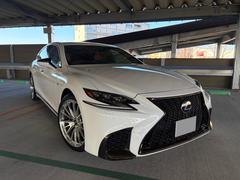 レクサス　ＬＳ　ＬＳ５００ｈ　Ｆスポーツ　赤革シート　サンルーフ