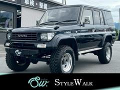 ランドクルーザープラド SXワイド ユーザー買取車/リフトアップ/社外ナビ/社外AW/社外ステアリング/バックカメラ/ETC 中古車画像