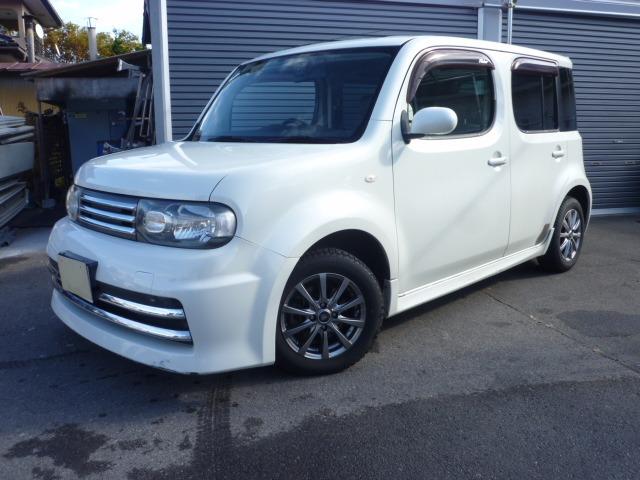 キューブ(日産) ライダー　インテリジェントキー　プッシュスタート　タイミングチェーン　車検令和９年９月　ベンチシート　オートエアコン 中古車画像