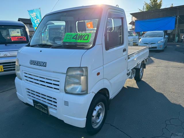 ＫＣ　４ＷＤ　重防錆仕様　オートマチック車　荷台ゲートプロテクター　走行距離１２．８万キロ　車検令和６年１０月まで　修復歴無し　ホワイト