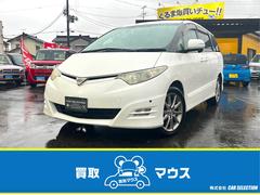 トヨタ　エスティマ　アエラス　Ｓパッケージ　４ＷＤ　純正ＨＤＤナビ