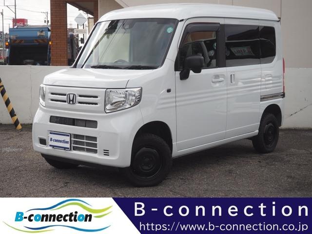 N−VAN(ホンダ) L 4WD リフトアップ ホンダセンシング バックカメラ 2025年製タイヤ エクストリームJスチールホイール スモークフィルム ブラックドアミラー 社外ディスプレイオーディオ クリアランスソナー 中古車画像