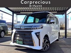 タント カスタムX 4WD 衝突被害軽減システム レーンアシスト クリアランスソナー バックカメラ ナビ フルセグTV Bluetooth接続 スマートキー シートヒーター 両側電動スライドドア オートエアコン 中古車画像