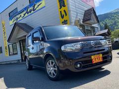 日産　キューブ　１５Ｘ　ＦＯＵＲ　インディゴ＋プラズマ　パートタイム４ＷＤ