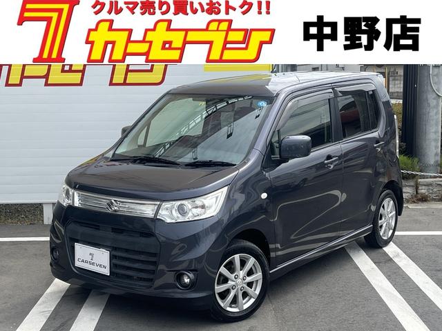 スズキ ワゴンＲスティングレー Ｘ　４ＷＤ　ナビ　フルセグＴＶ