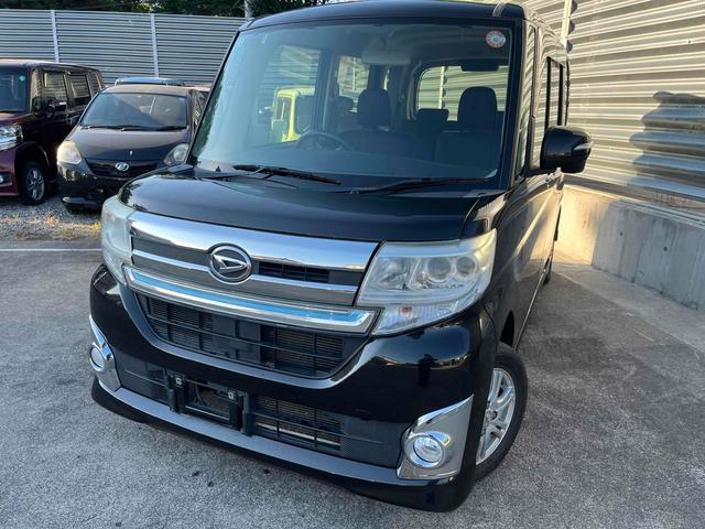タント(ダイハツ) カスタムＲＳ　両側電動スライドドア　オートライト　ＬＥＤヘッドランプ　スマートキー　アイドリングストップ　電動格納ミラー　ベンチシート　ターボ　ＣＶＴ　盗難防止システム　ＡＢＳ　アルミホイール　衝突安全ボディ 中古車画像