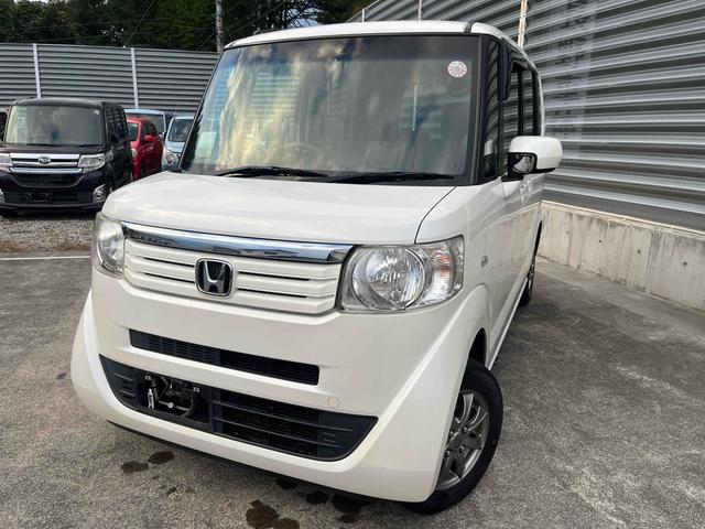 Ｎ−ＢＯＸ(ホンダ) Ｇ・Ｌパッケージ　４ＷＤ　ＥＴＣ　両側電動スライドドア　スマートキー　アイドリングストップ　電動格納ミラー　ベンチシート　ＣＶＴ　盗難防止システム　ＡＢＳ　ＥＳＣ　ＣＤ　ＵＳＢ　チップアップシート　アルミホイール 中古車画像