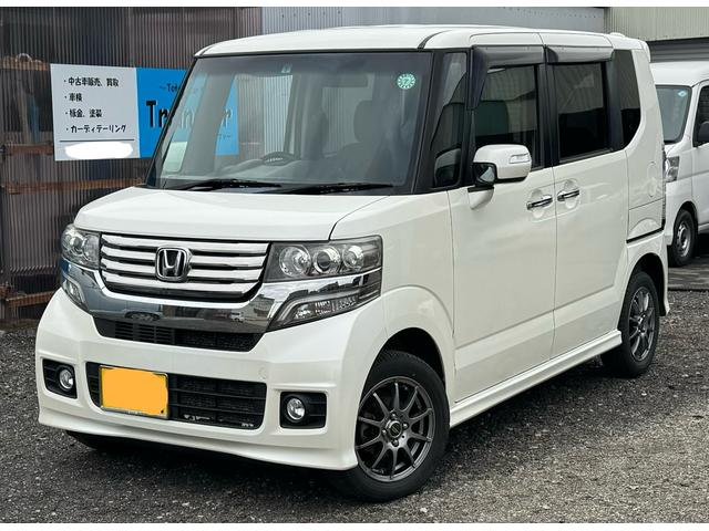 Ｎ−ＢＯＸカスタム(ホンダ) Ｇ・Ｌパッケージ　検８年１月　４ＷＤ　ナビ　フルセグＴＶ　ＥＴＣ　Ｂｌｕｅｔｏｏｔｈ接続 中古車画像