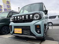 スペーシアギア ハイブリッドXZ 4WD 届出済未使用車 両側スライドドア クリアランスソナー オートクルーズコントロール レーンアシスト 衝突被害軽減システム オートライト LEDヘッドランプ ヘッドライトウォッシャー スマートキー 中古車画像