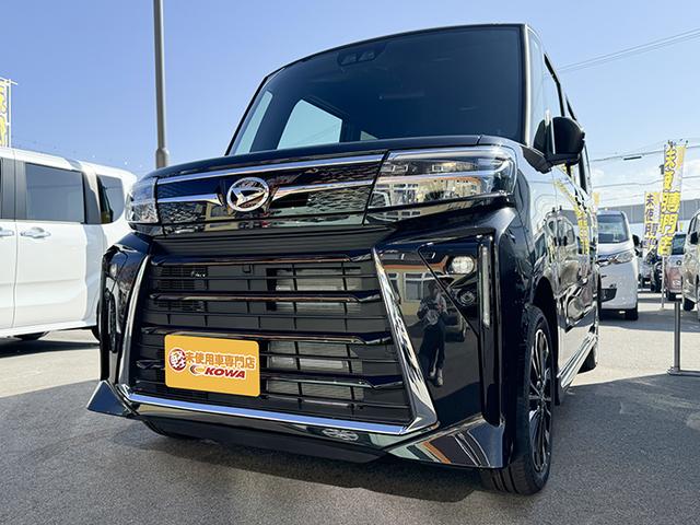 タント(ダイハツ) カスタムＲＳ　４ＷＤ　バックカメラ　両側スライドドア　クリアランスソナー　オートクルーズコントロール　レーンアシスト　衝突被害軽減システム　オートライト　ＬＥＤヘッドランプ　スマートキー　アイドリングストップ 中古車画像