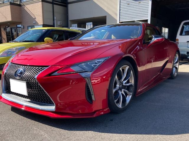 ＬＣ(レクサス) ＬＣ５００ｈ　Ｌパッケージ　クールレーシングエアロ　可変マフラー　ＥＴＣ　ドラレコ前後 中古車画像