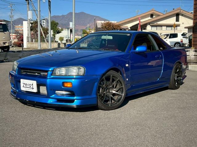 スカイライン(日産) ２５ＧＴターボ　フロントリアサイドユーラスエアロ　ＨＫＳDampersマフラー　ニスモデフ　トラスト製インタークーラーオイルクーラーエアクリ　ナルディステアリング　レカロフルバケ 中古車画像