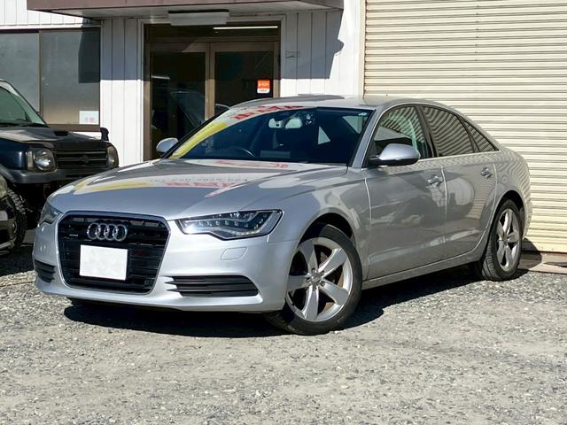 Ａ６(アウディ) ２．８ＦＳＩクワトロ　４ＷＤ　純正ナビ　バックカメラ　クルコン　クリアランスソナー　シートヒーター　ＢＯＳＥスピーカー　パワーシート 中古車画像