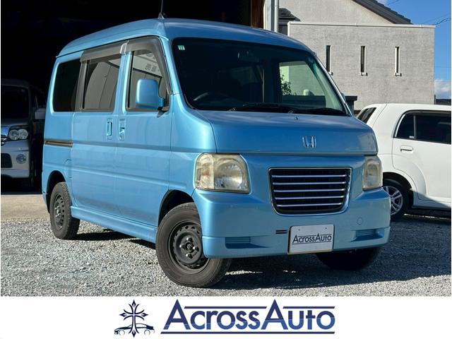 バモスホビオ(ホンダ) L フルタイム4WD パワステ 衝突安全ボディ パワーウィンドウ エアコン ABS フルフラット 両席エアバッグ キーレスエントリー 中古車画像