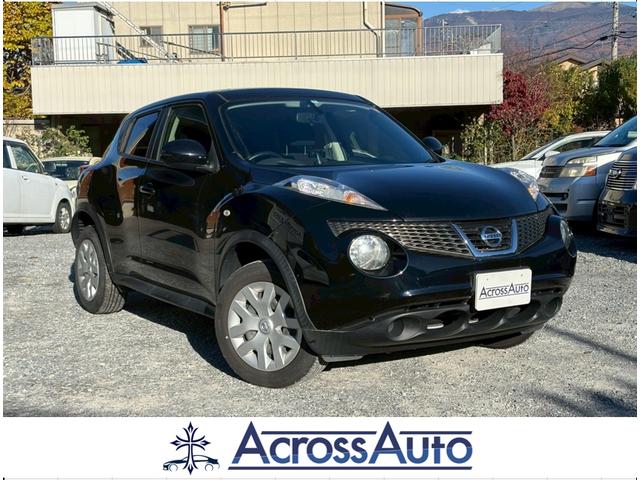 ジューク(日産) １５ＲＸ　夏＆冬タイヤ付き　ＥＴＣ　オートライト　オーディオ　Ｗエアバッグ　キーフリーシステム　衝突安全ボディ　パワーウィンドウ　パワーステアリング　ＡＢＳ　運転席エアバッグ　フルオートエアコン 中古車画像