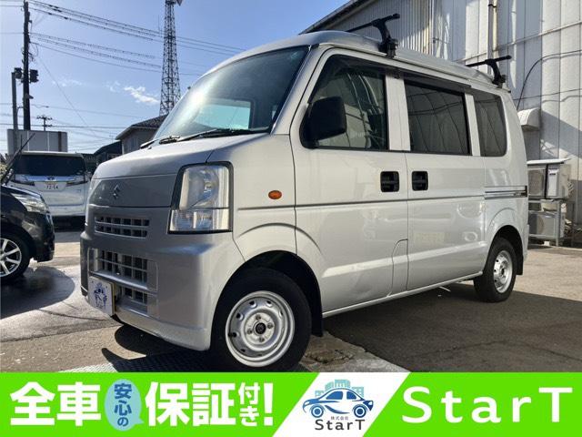 エブリイ(スズキ) ＰＣ　切り替４ＷＤ　マニュアル　ハイルーフ　エアコン　パワステ　キーレス　レベライザー 中古車画像