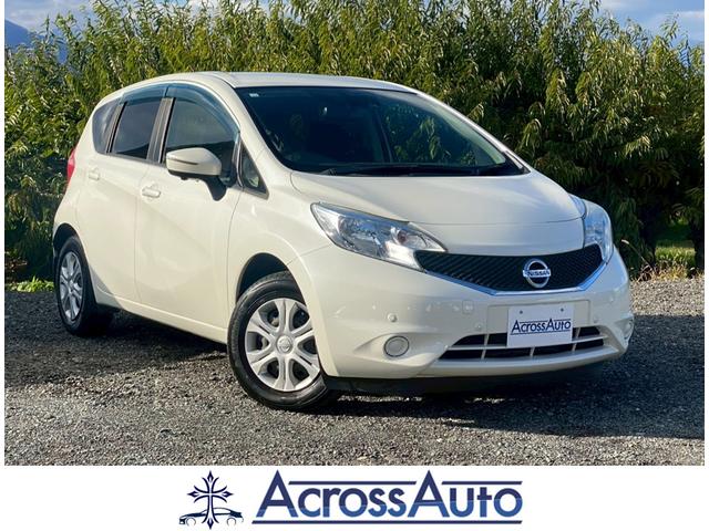 ノート X ディスプレイオーディオ 全周囲モニター レーダーブレーキサポート スマトキー エアコン オートライト 運転席助手席エアバッグ パワーステアリング パワーウインドウ 横滑防止 ABS(1枚目)