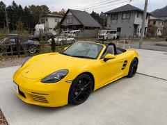 718ボクスター 718ボクスター Boxman軽井沢/オプション300/クレヨン内装/カーボンステアリング/スポクロ/スポエグ/PASM/禁煙/レーシングイエロー 中古車画像