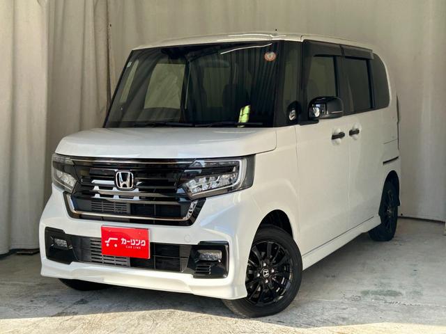 Ｎ−ＢＯＸカスタム(ホンダ) Ｌ　ナビ（Ｂｌｕｅｔｏｏｔｈオーディオ付き、ＣＤ再生可能）　リアカメラ 中古車画像