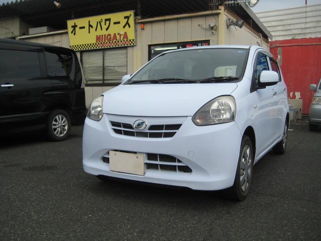 ダイハツ ミライース Ｘｆ　４ＷＤ　ＣＶＴ　車検６年１０月　エコアイドル　電格ミラー