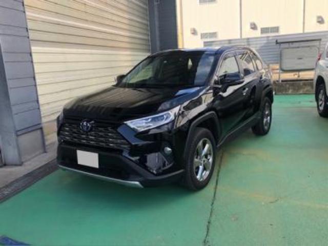 トヨタ ＲＡＶ４ ハイブリッドＧ　９インチナビフルセグＴＶ　パノラマモニター　４ＷＤ　ハイブリッド　パワーバックドア　ＬＥＤヘッドライト　トヨタセーフティセンス　レザパワーシート＆ヒーター　クリアランスソナー　ＥＴＣ　寒冷地仕様車