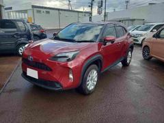 ヤリスクロス ハイブリッドG 4WD ハイブリッド車 8インチナビフルセグTV バックカメラ キーフリー&プッシュスタート オートエアコン 革巻ハンドル LEDヘッドライト球 パワーバックドア ETC 中古車画像