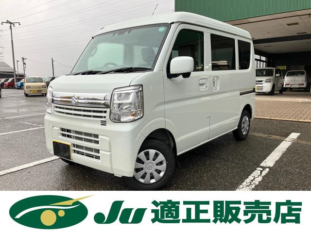 エブリイ(スズキ) ジョインターボ　４ＷＤ　試乗車ＵＰ　スズキセーフティーサポート　両側パワースライドドア　オートエアコン　プッシュスタート　スマートキー　ＬＥＤヘッドライト　オートハイビーム　ファブリックシート　シートヒーター 中古車画像
