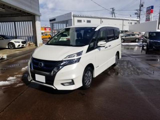 セレナ(日産) ｅ−パワー　ハイウェイスターＶ　地デジメモリーナビ　フリップダウンモニター　アラウンドビューモニター　エマージェンシーブレーキ　ＬＥＤヘッドライト 中古車画像