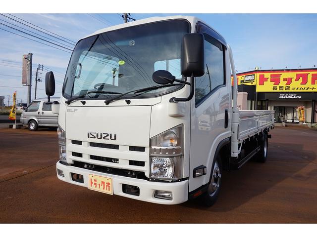 いすゞ エルフトラック ロングフルフラットロー ２ｔ ｆｆｌ 標準ロング 平ボディ 新免許対応車 三方開 170 5万円 平成26年 14年 新潟県 中古車 価格 Com