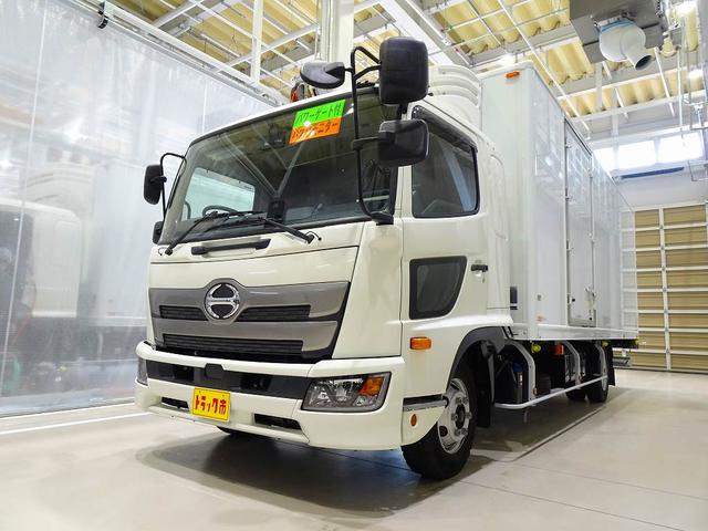　２．２５ｔ　ワイドベッド付　リアエアサス　低温冷凍車　格納ゲート１，０００ｋｇ付　±３０度設定　－１０度確認　Ｒ観音扉　床キーストン／ジョロダーレール４列　左サイド開閉式ドア　ラッシング２段