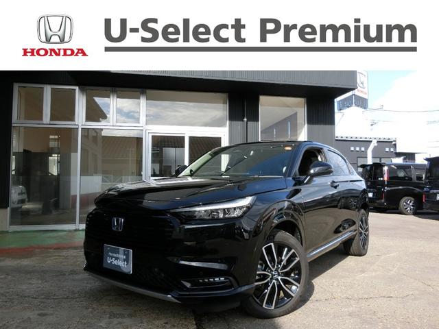 ヴェゼル(ホンダ) ｅ：ＨＥＶＺ　ホンダコネクト対応ナビ・ＴＶ　マルチビューカメラ　ＥＴＣ２．０　パワーテールゲート　ＬＥＤヘッドライト　ブラインドスポットインフォメーション　４ＷＤ 中古車画像