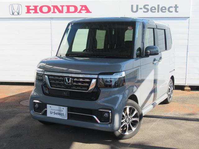 Ｎ−ＢＯＸカスタム(ホンダ) コーディネートスタイル　オートクルーズ　禁煙　ワンオーナー　フルセグ対応　Ｗ電動ドア　シートヒータ　ＬＥＤ　ＥＳＣ　リアカメラ　ＥＴＣ　ソナー　ベンチシート　ＤＶＤ　アイドリングストップ　エアコン 中古車画像