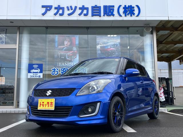 スイフト(スズキ) RS ディスチャージヘッドランプ 5MT ACC オートライト フロントフォグランプ プッシュスタート スマートキー USB電源 ナビ オートウィンドウ ETC 12ヶ月点検付 中古車画像