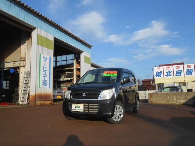 ワゴンＲ(スズキ) ＦＸ　４ＷＤ　走行３４００２ｋｍ　社外ＣＤステレオ　アイドリングストップ　シートヒーター　禁煙 中古車画像