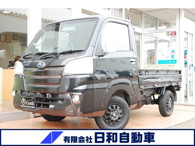 サンバートラック(スバル) ＴＣ　エアコン　パワステ　パワーウィンドウ　パートタイム４ＷＤ　５ＭＴ　キーレス　Aftermarketアルミホイール　フォグランプ　作業灯　ワンオーナー　荷台マット　ゲートプロテクター　最大積載３５０ｋｇ 中古車画像